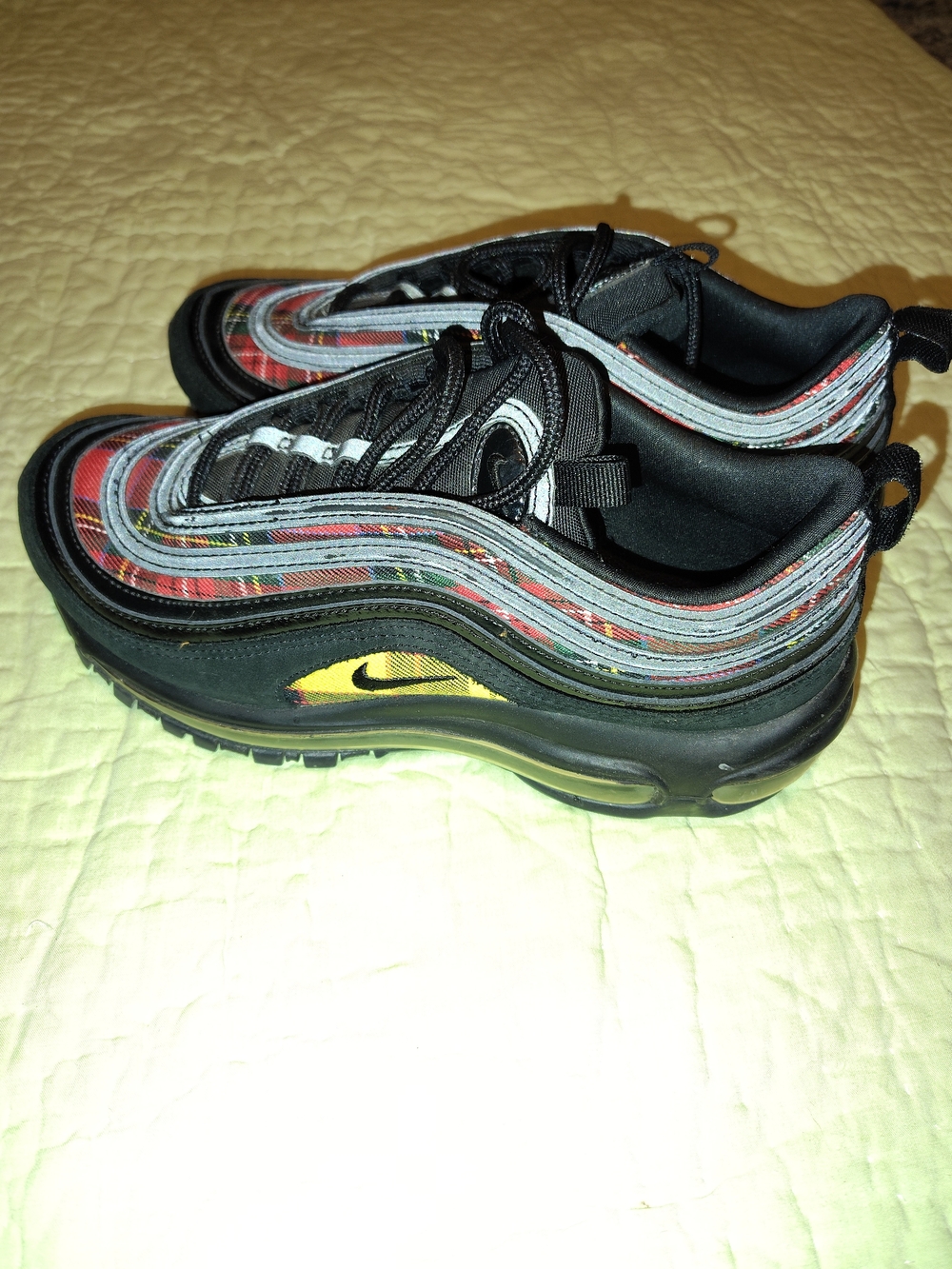 Nike Kids' Air 97 Black Multicolor Sneakers
